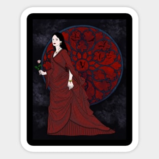 Mina Dracula Sticker